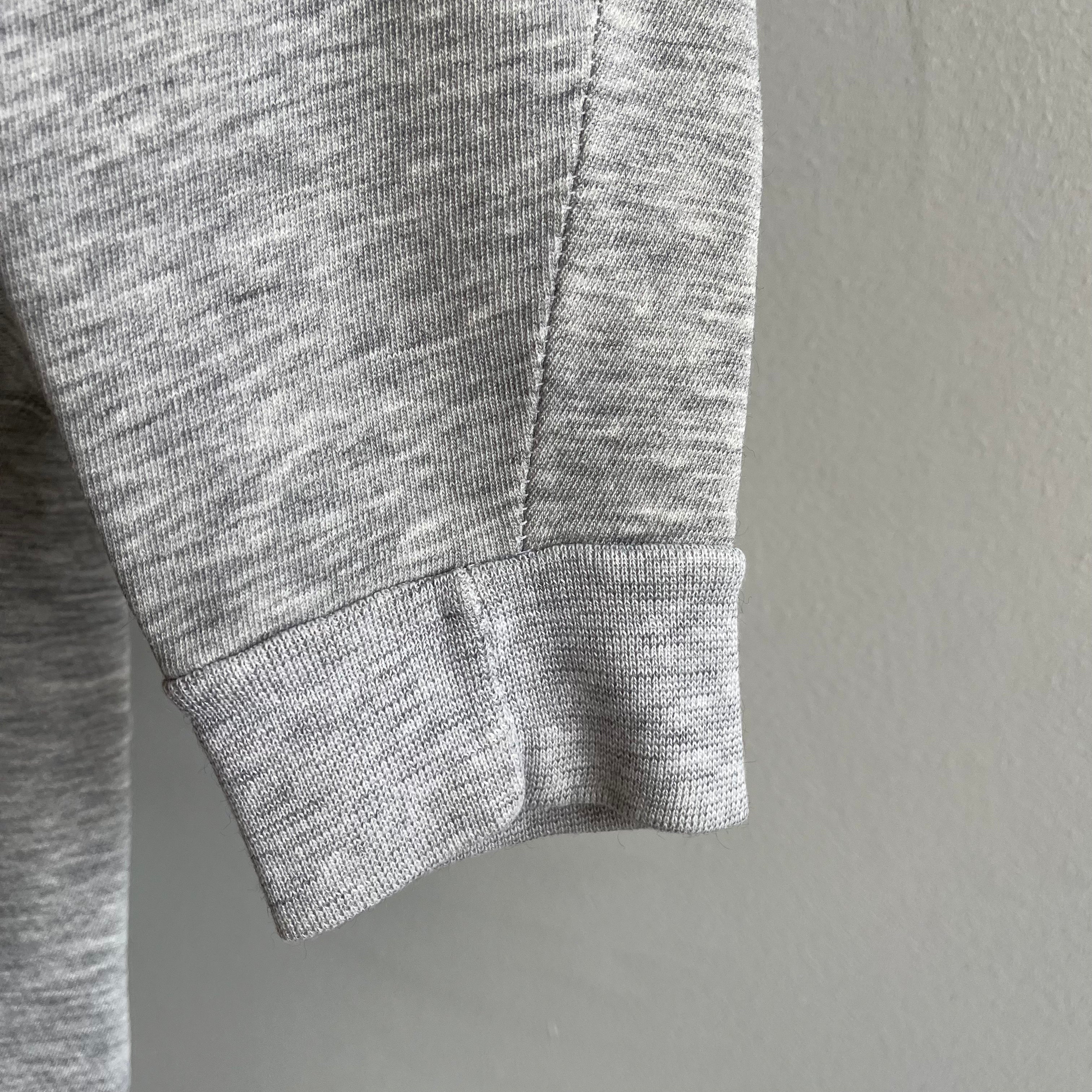 1980s The Perfect Gray Sweatshirt