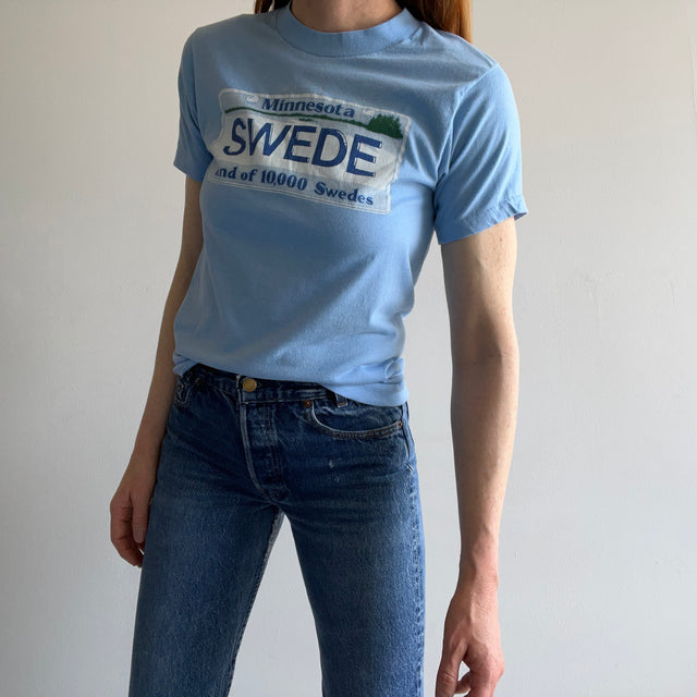 1980s Minnesota "Land of 10,000 Swedes" T-Shirt