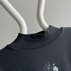 1989 New York Cat Dolman Sleeve Fitted Long Sleeve Shirt/Sweatshirt WOW