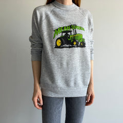 1980s Mean Green Tractor Sweatshirt - BOOM