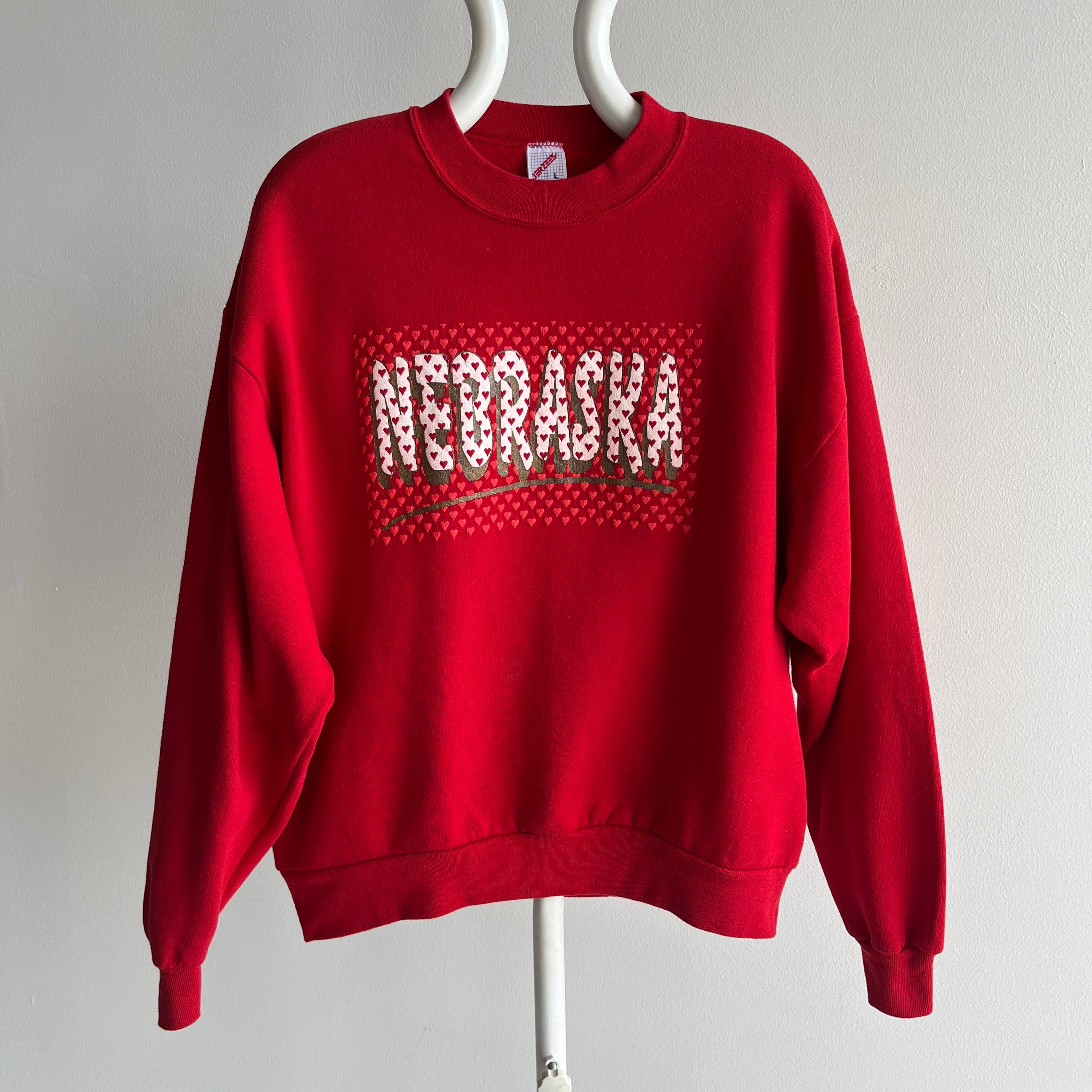1980s Nebraska Sweatshirt - So Cozy