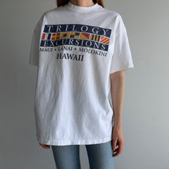 1980/90s Trilogy Excursions Hawaii Cotton Tourist T-Shirt