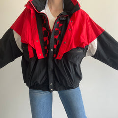 1990/2000s Winston Racing Lined Windbreaker Jacket - Super Cool