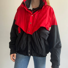 1990/2000s Winston Racing Lined Windbreaker Jacket - Super Cool