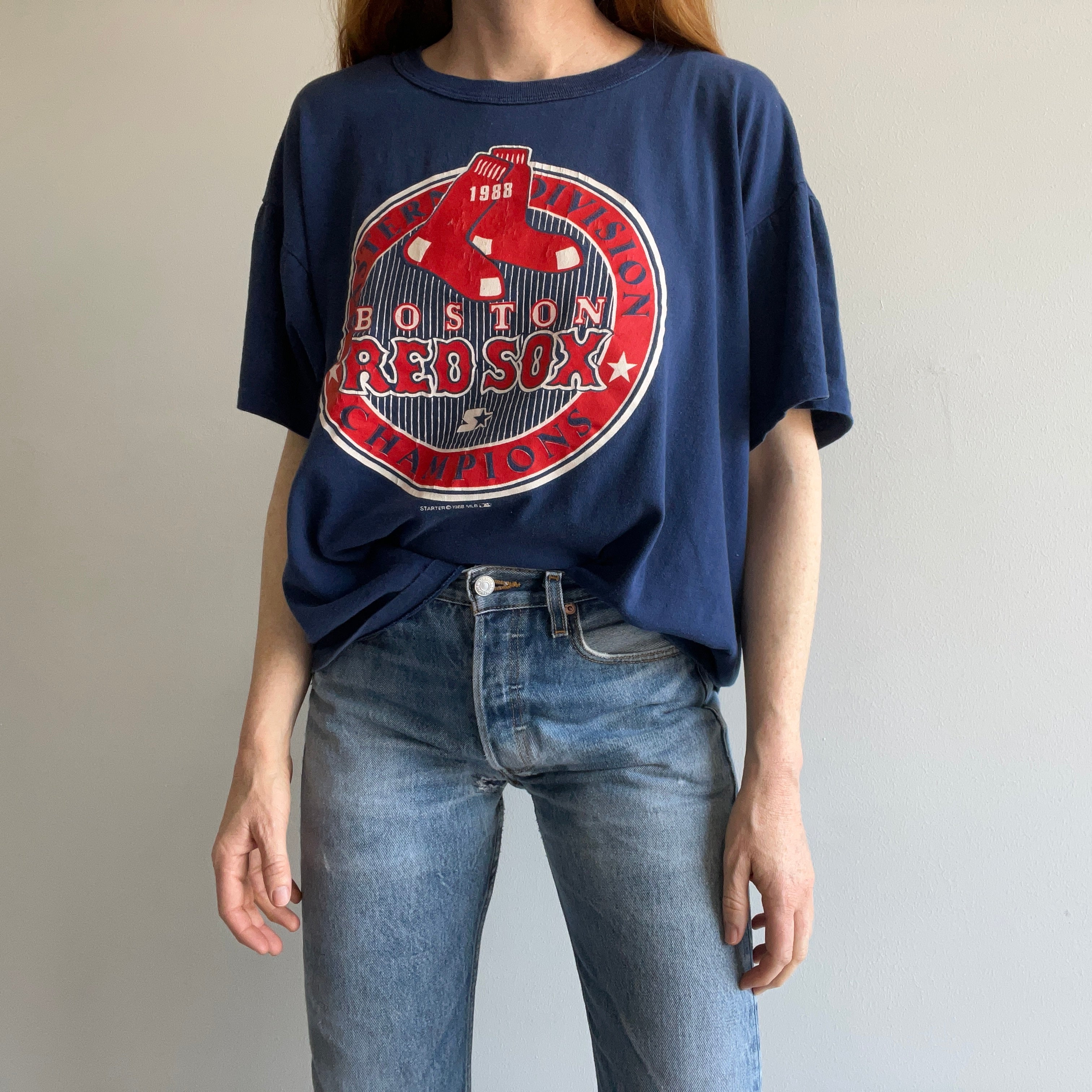 STARTER, Shirts, Vintage Starter Boston Red Sox Jersey
