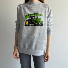 1980s Mean Green Tractor Sweatshirt - BOOM