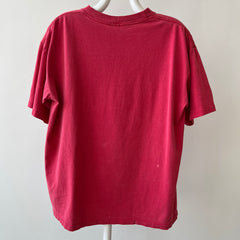 1993 Kansas City Chiefs Football T-Shirt - Paint Stained and Beat Up