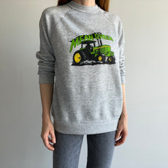 1980s Mean Green Tractor Sweatshirt - BOOM