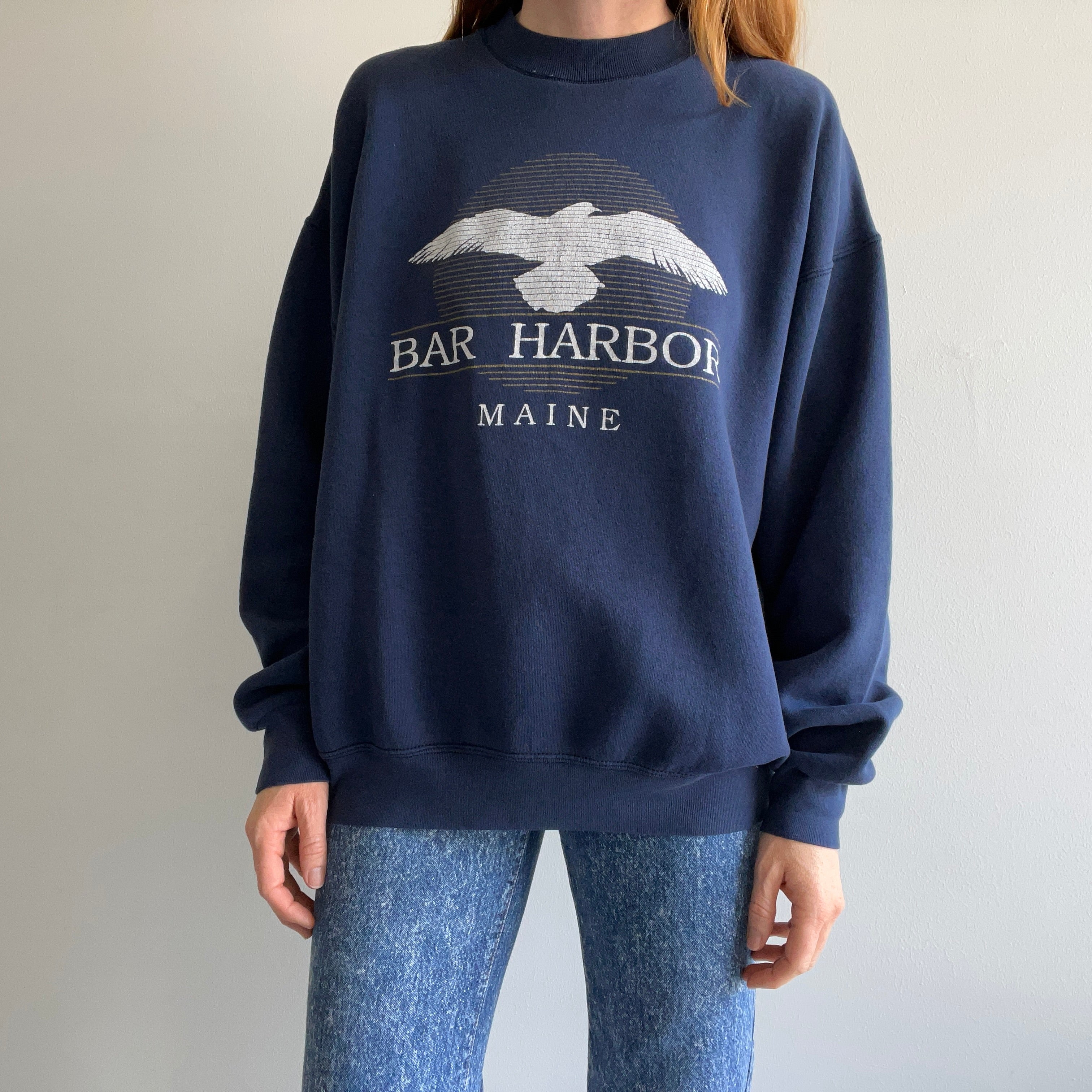 1980s Bar Harbor Maine Tourist Sweatshirt