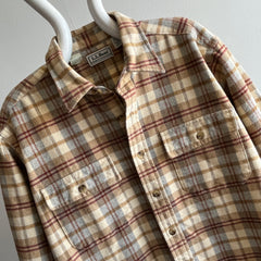 1990s USA Made L.L. Bean Cotton Flannel