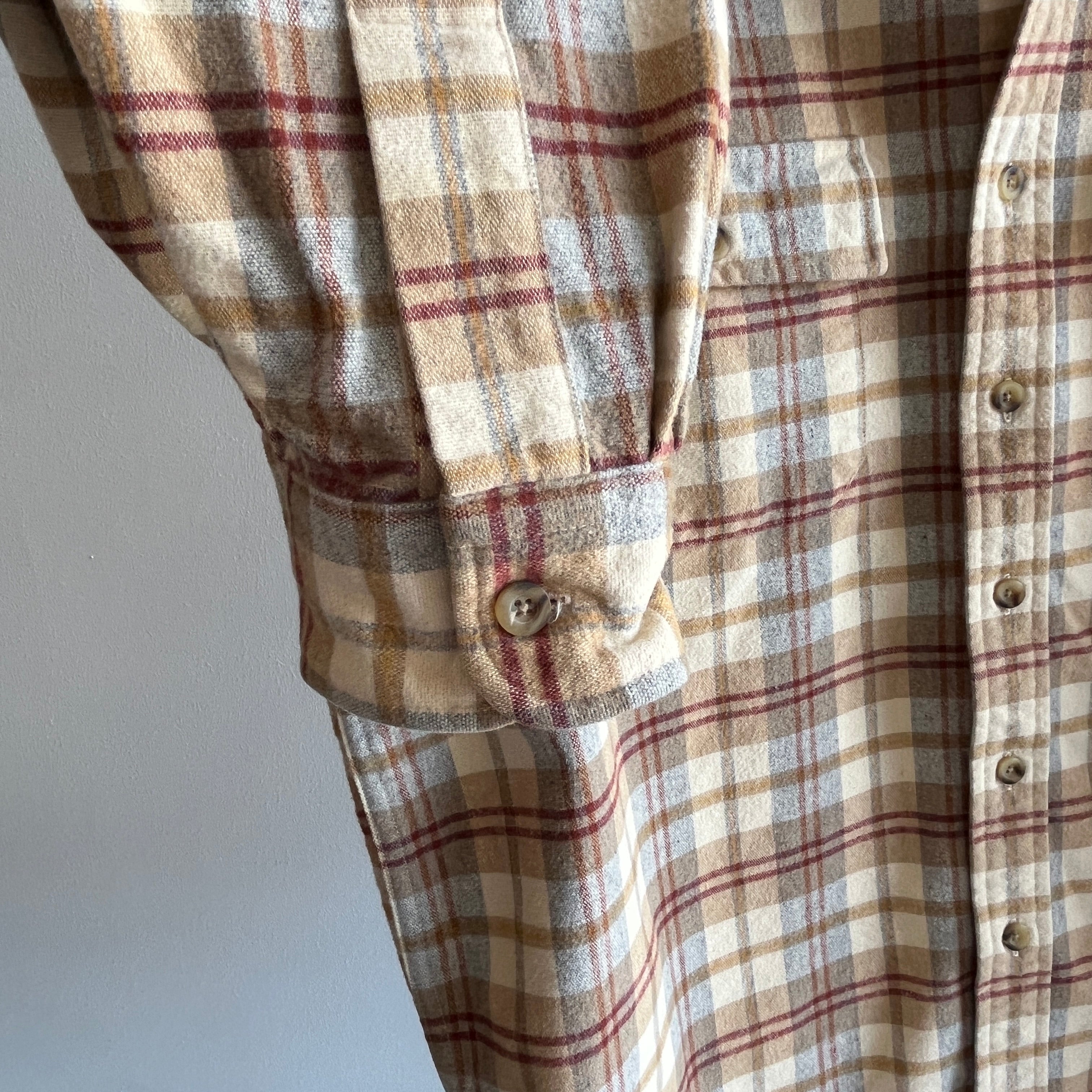 1990s USA Made L.L. Bean Cotton Flannel