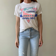 1980s Miami Pan Am T-Shirt - Collectible Front and Back