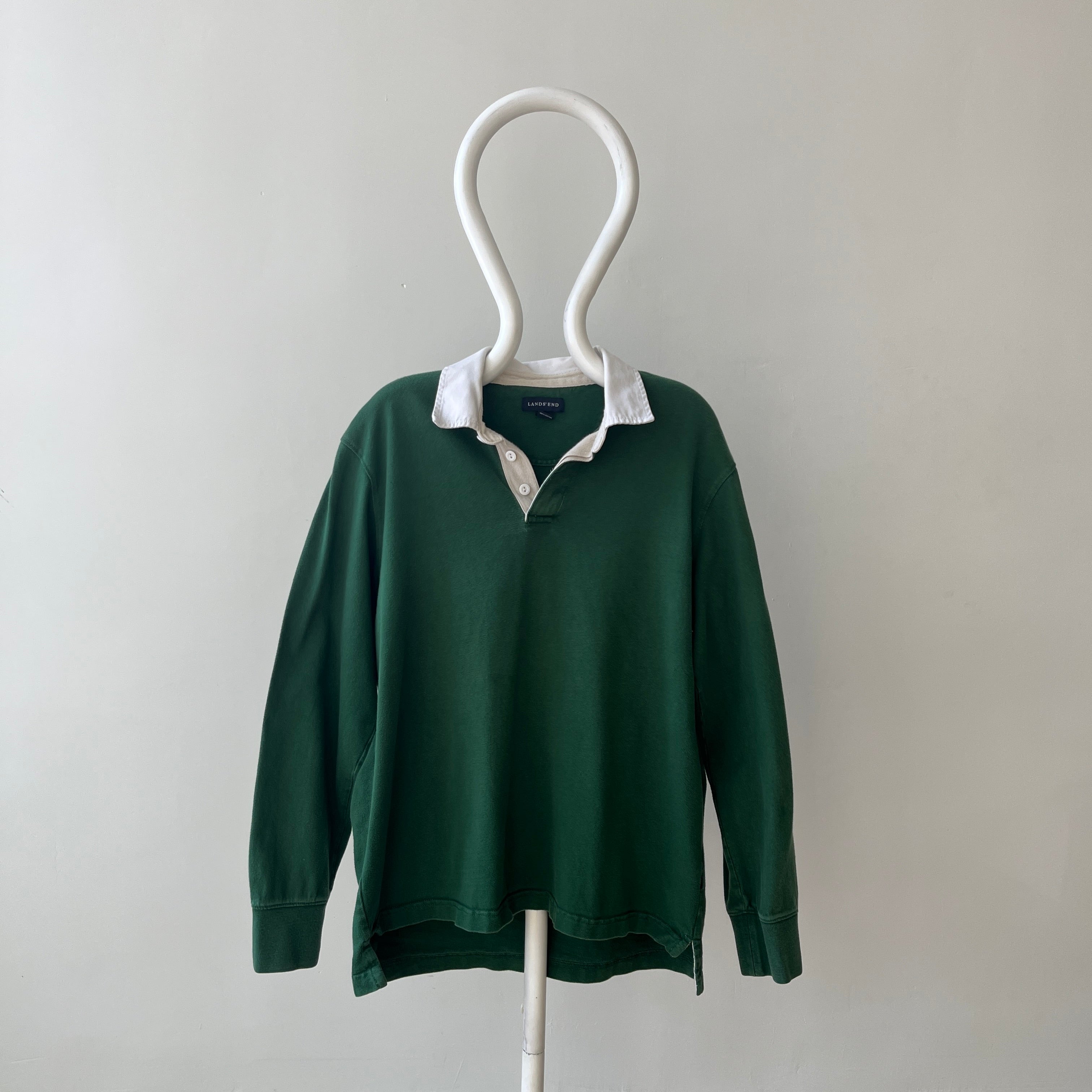 1990s Forest Green Rugby Shirt