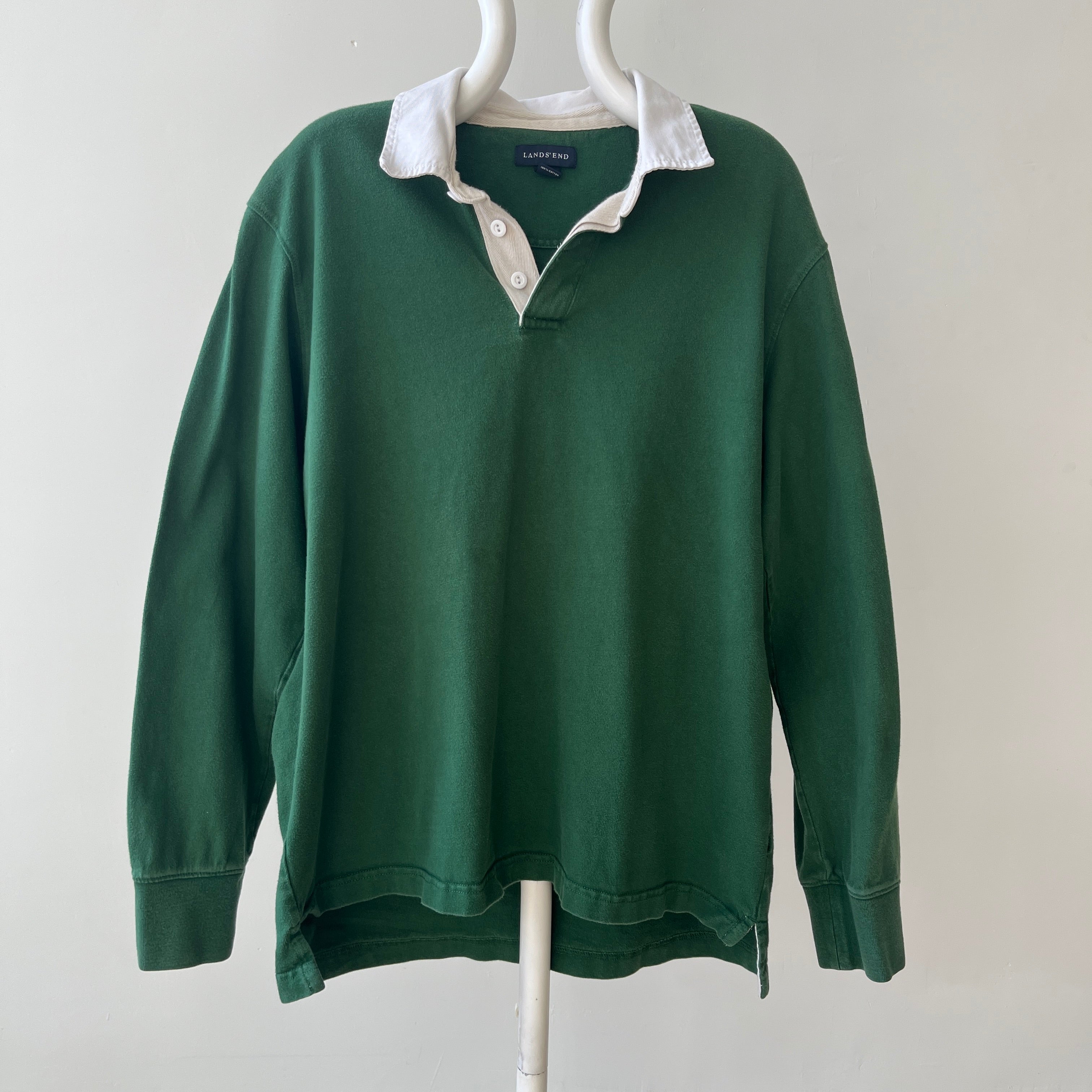 1990s Forest Green Rugby Shirt