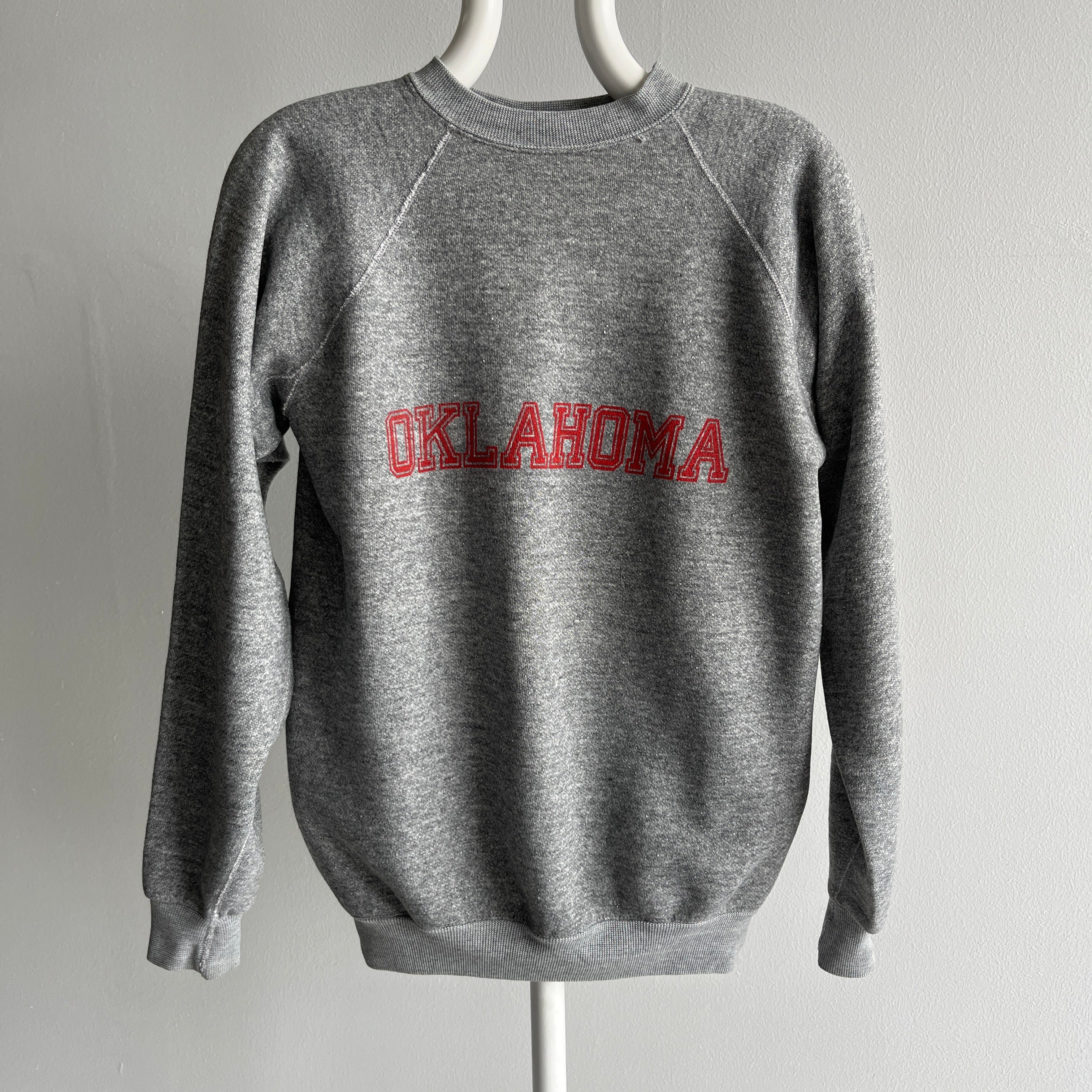 1970/80s Oklahoma Wolf Brand Sweatshirt