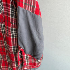 1970s Thrashed and Mended and Thrashed Some More Super Soft Flannel