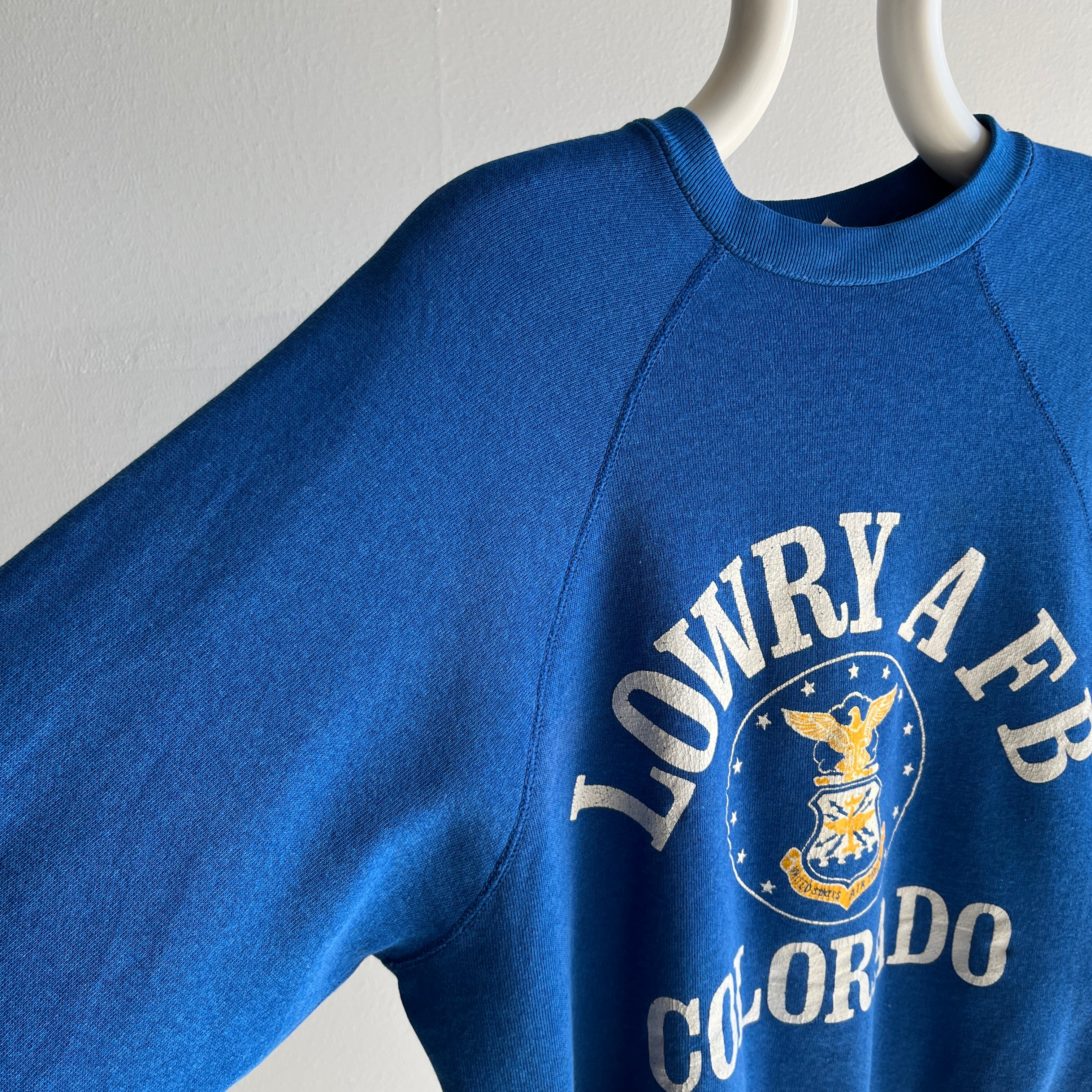 1980s Lowry AFB Colorado US Air Force Sweatshirt by Artex