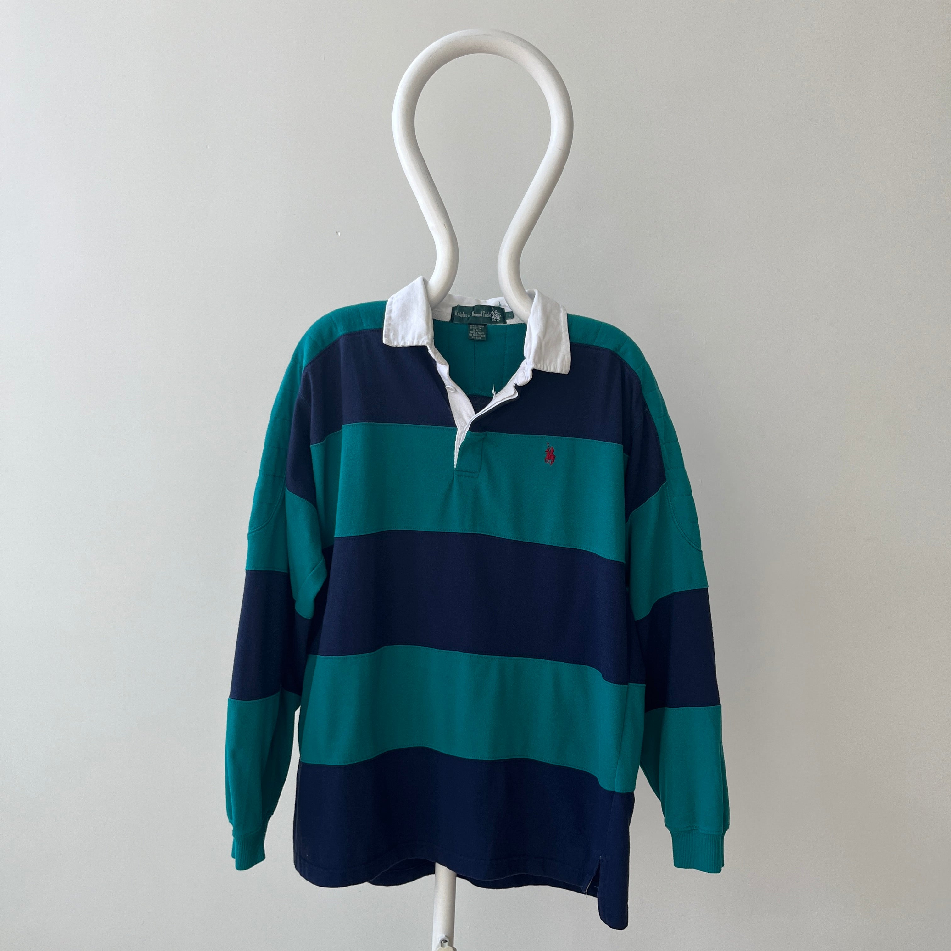 1990s Polo Style Rugby Shirt