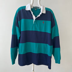 1990s Polo Style Rugby Shirt