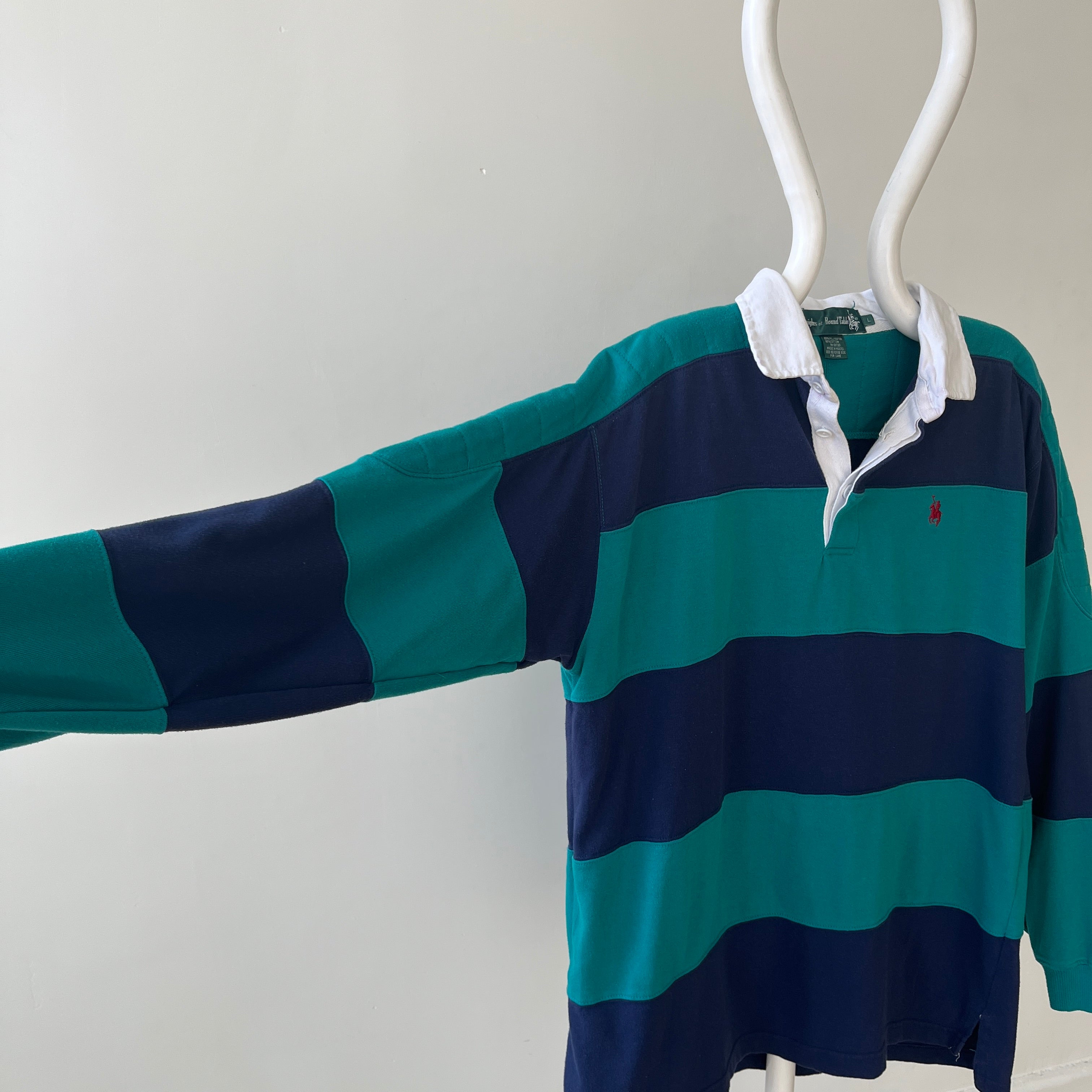 1990s Polo Style Rugby Shirt