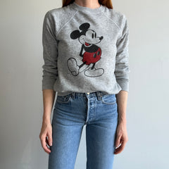 1970/80s Almost Pristine Mickey Raglan Sweatshirt - Collectible