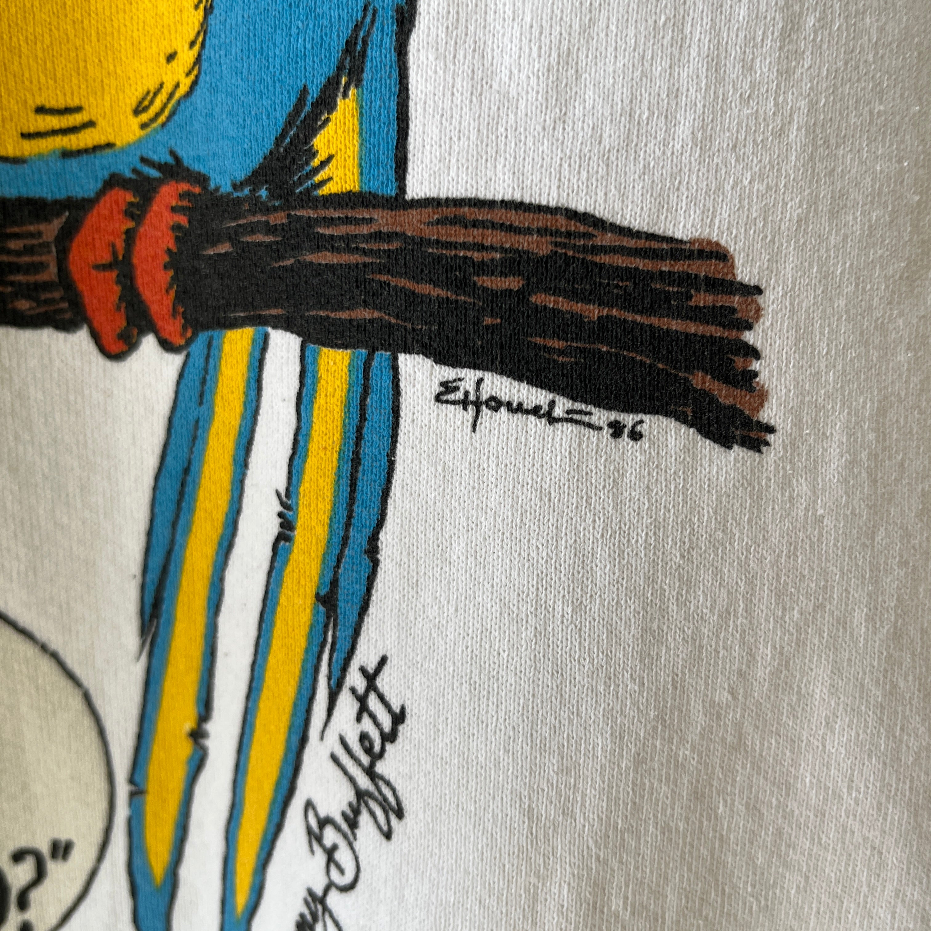 1996 Jimmy Buffett Wasted Away Sweatshirt - WOWOOWOWOW