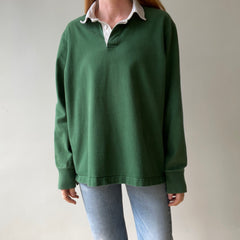 1990s Forest Green Rugby Shirt
