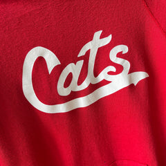 1980s Cats Pullover Hoodie