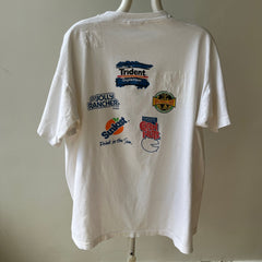 1990s MTV Beach TV with Great 90s Content on the Backside and Mending