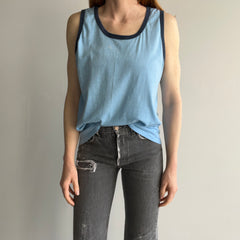 1970s Two Tone Tank Top