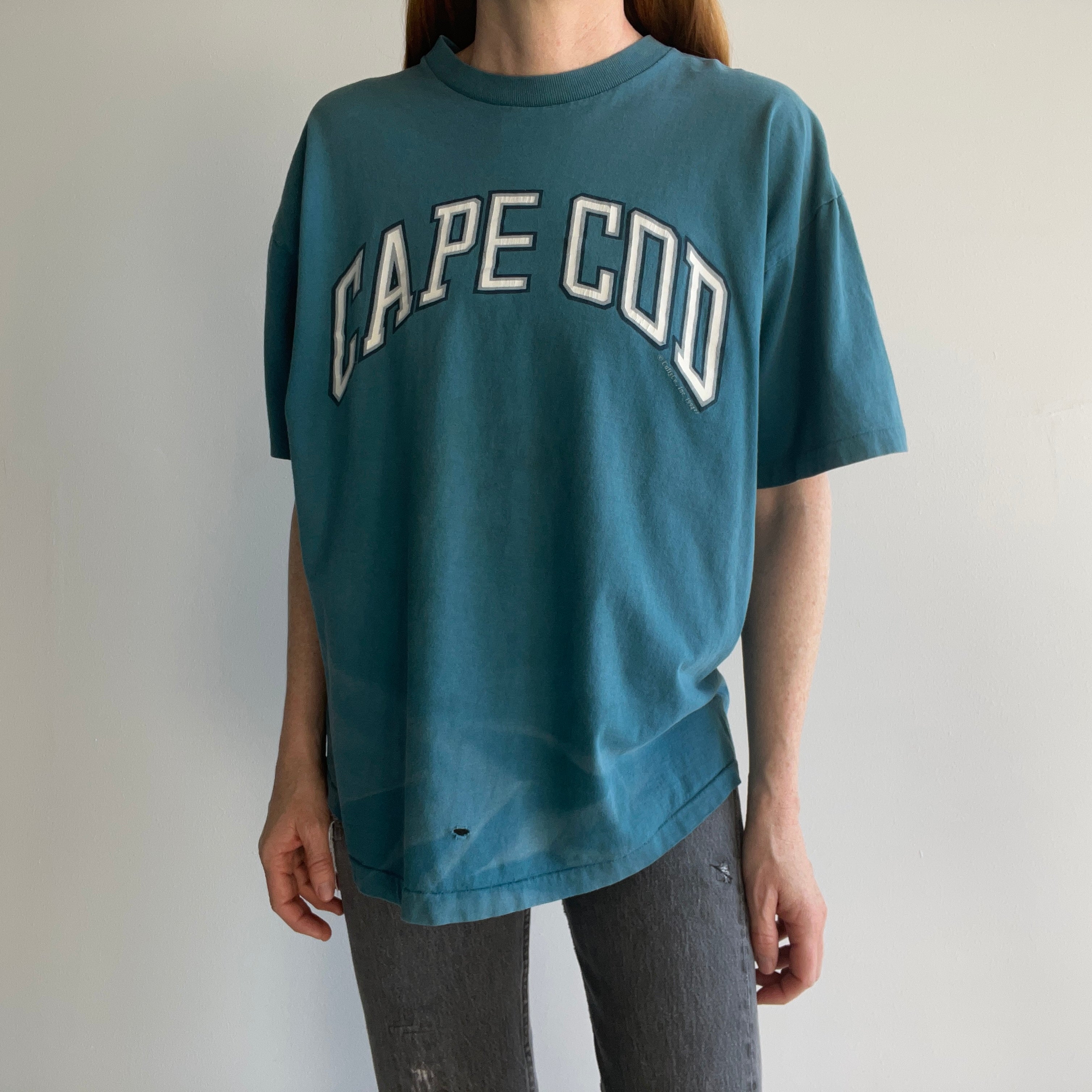 1990s Cape Cod Sun Faded Tourist T-Shirt