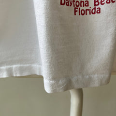 1980s Lifeguard Daytona Beach, FL Front and Back Tank Top