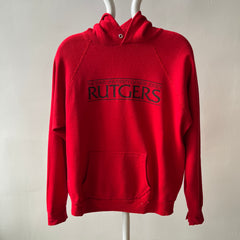 1980s Rutgers Pull Over Hoodie