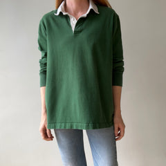 1990s Forest Green Rugby Shirt