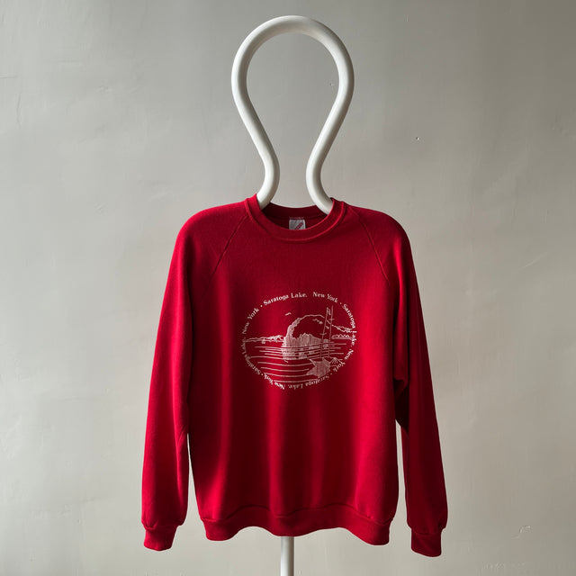 1980s Saratoga Lake, New York Sweatshirt