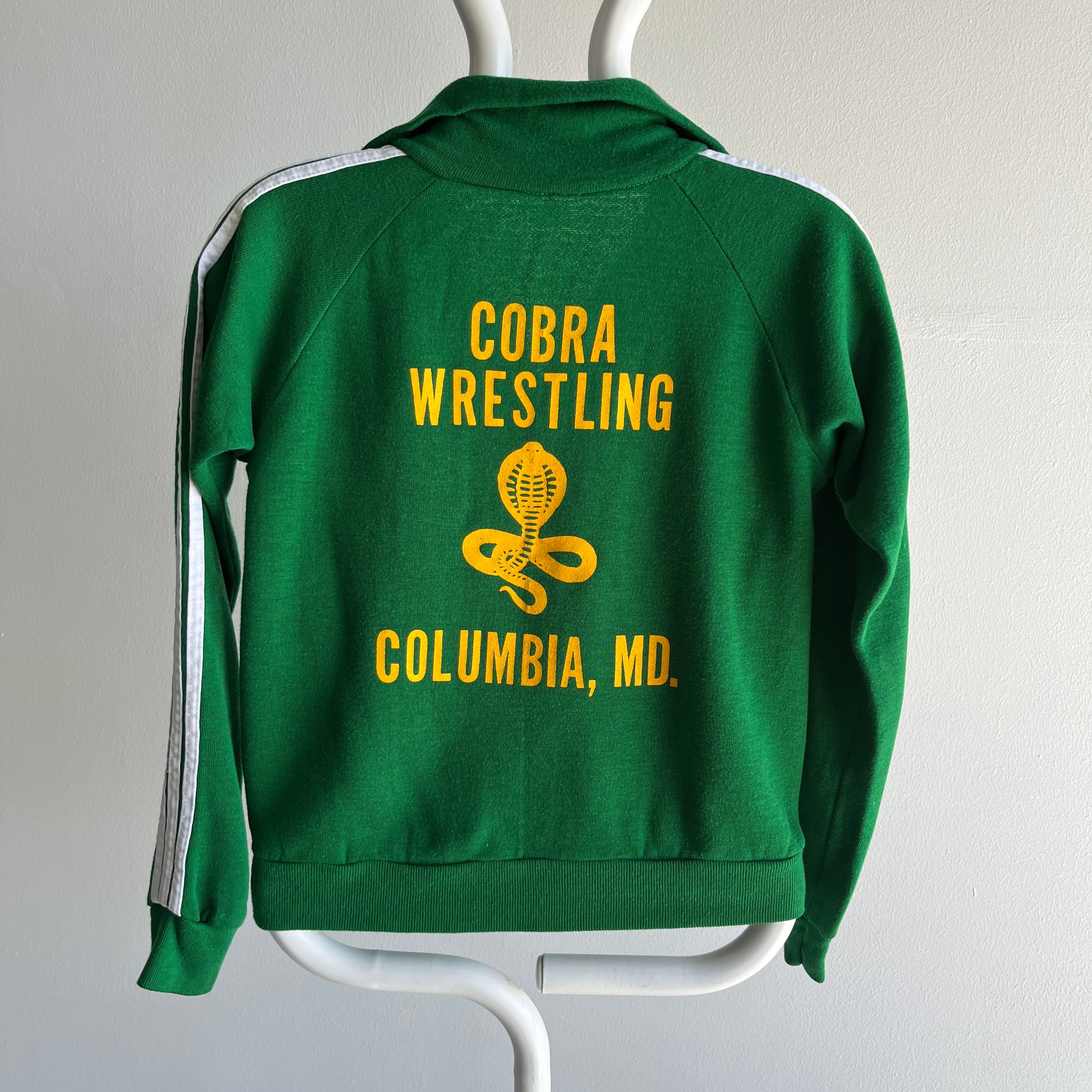 1970s Cobra Wrestling Columbia, Maryland Super Soft Zip Up - !!!!!!