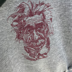 1980s Big Head Albert Einstein Vintage Sweatshirt by Jerzees/Russell - COLLECTIBLE