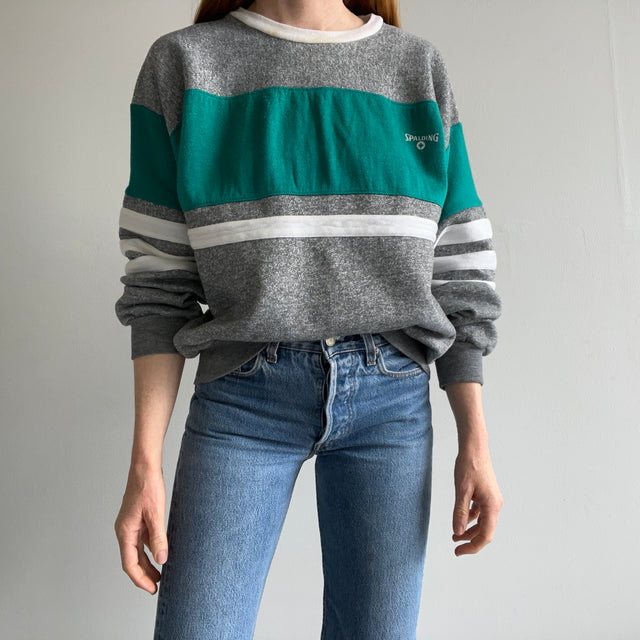 1980s Ultra Rad Spaulding Color Block Sweatshirt