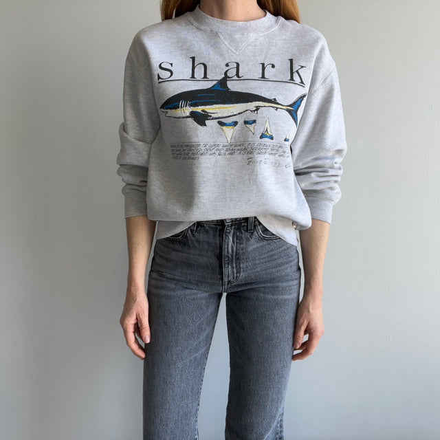 1988? Shark Sweatshirt, Fort Bragg Florida