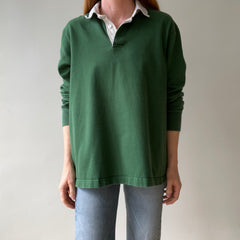 1990s Forest Green Rugby Shirt