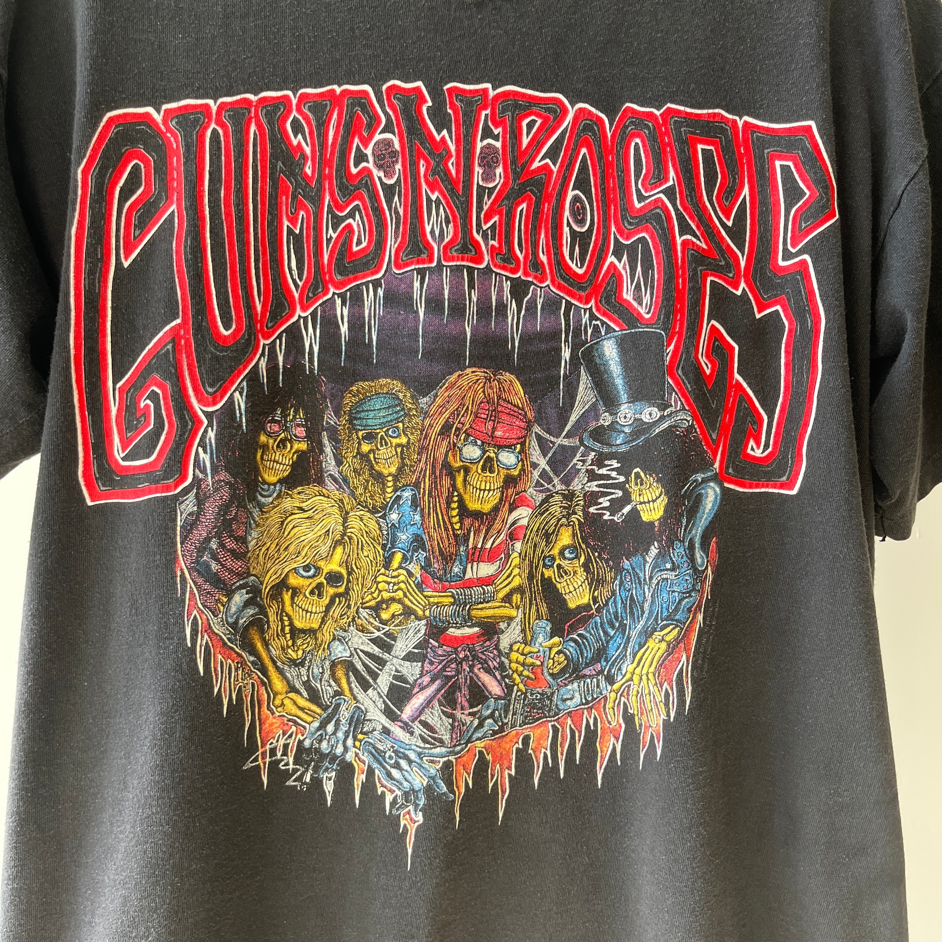 1991-1992 Guns N Roses Use Your Illusion Tour T Shirt