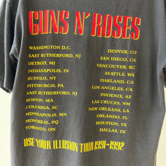 1991-1992 Guns N Roses Use Your Illusion Tour T Shirt