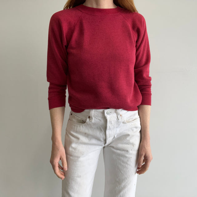 1980s Smaller Red Velvet Cake Raglan Sweatshirt by HHW