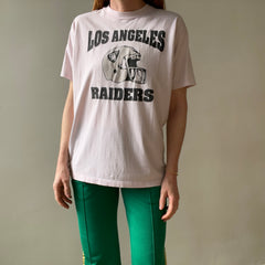 1990s Light Pink Los Angeles Raiders T Shirt