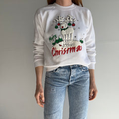 1980s Merry Christmas Sweatshirt