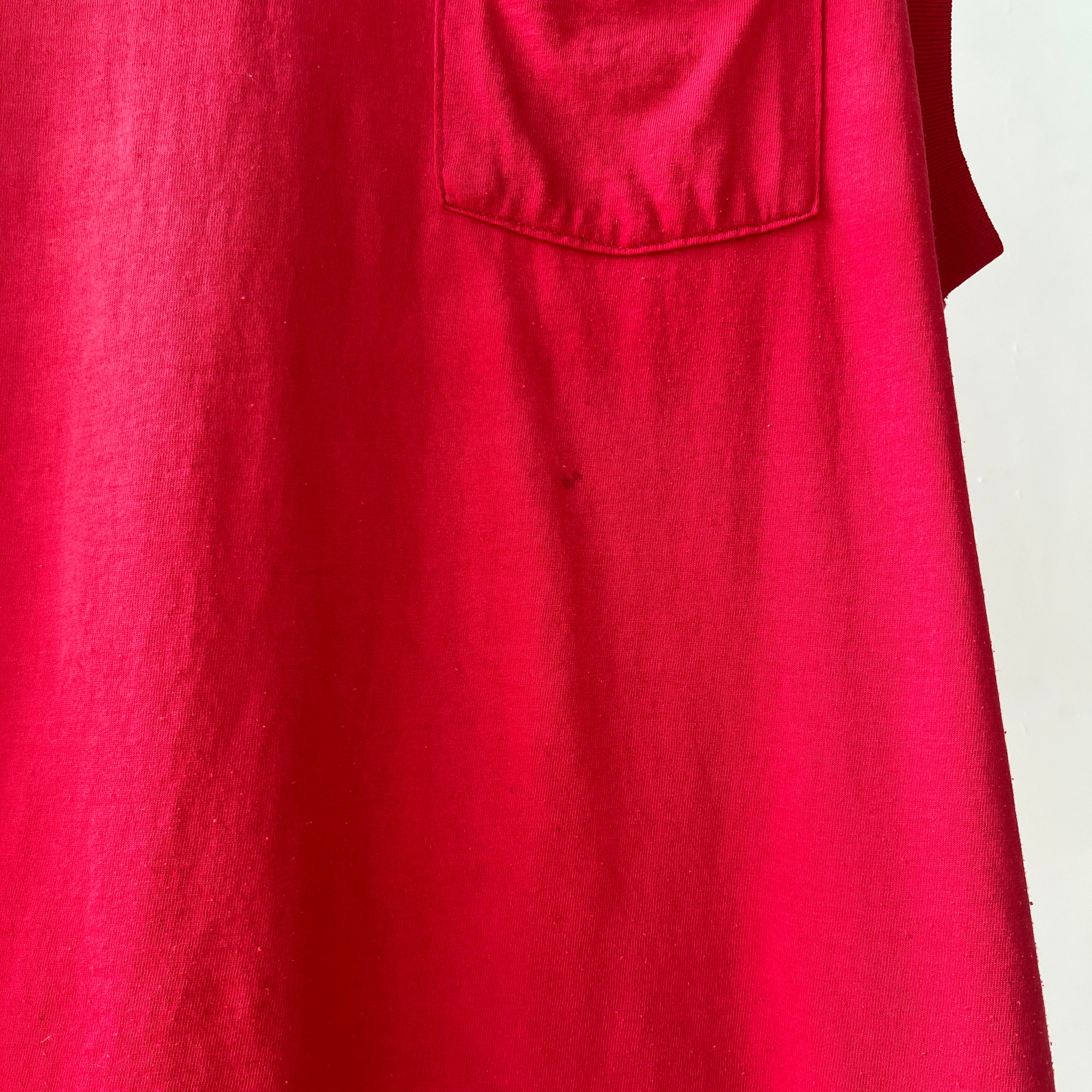 T-shirt teinté de peinture noire vierge des années 00