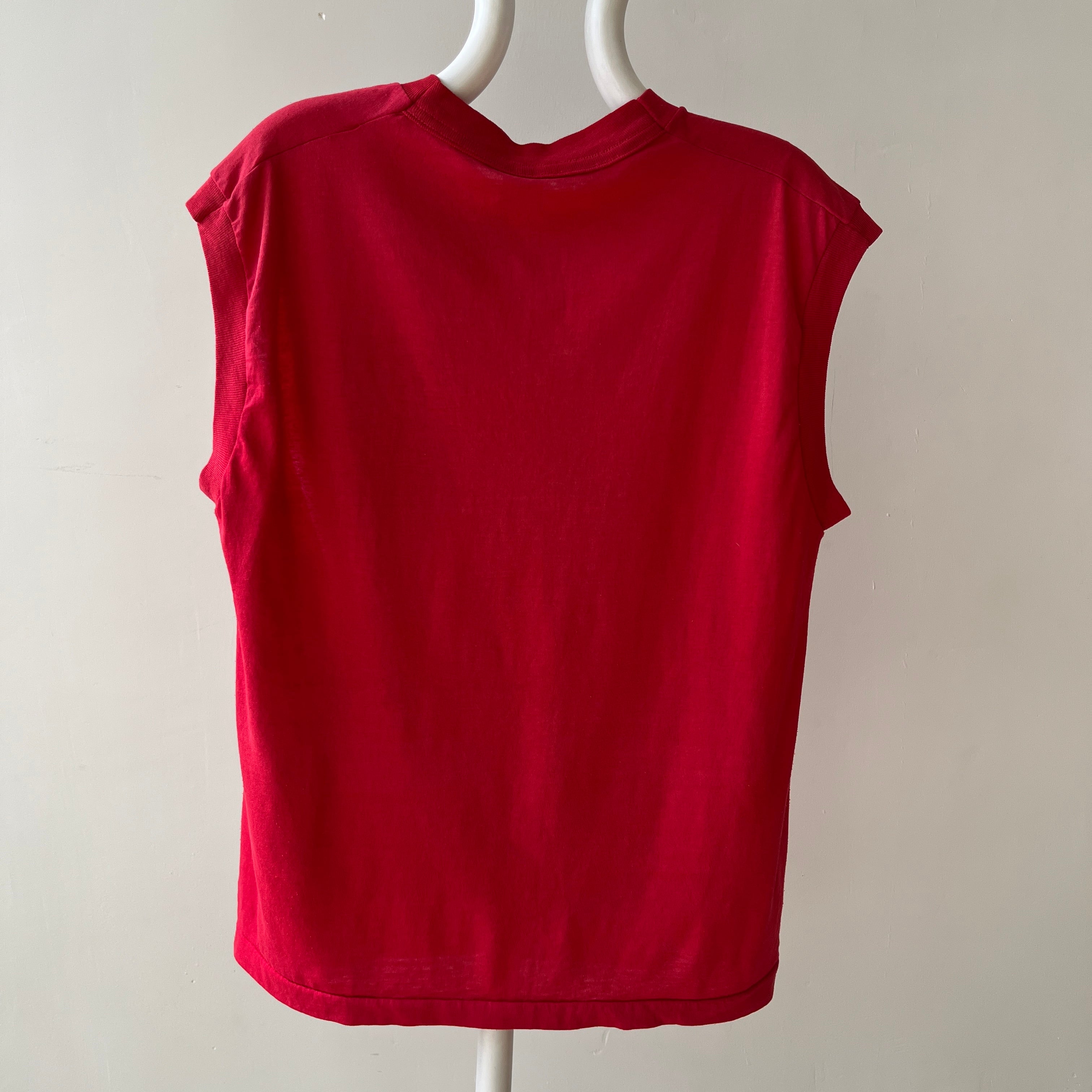 T-shirt teinté de peinture noire vierge des années 00