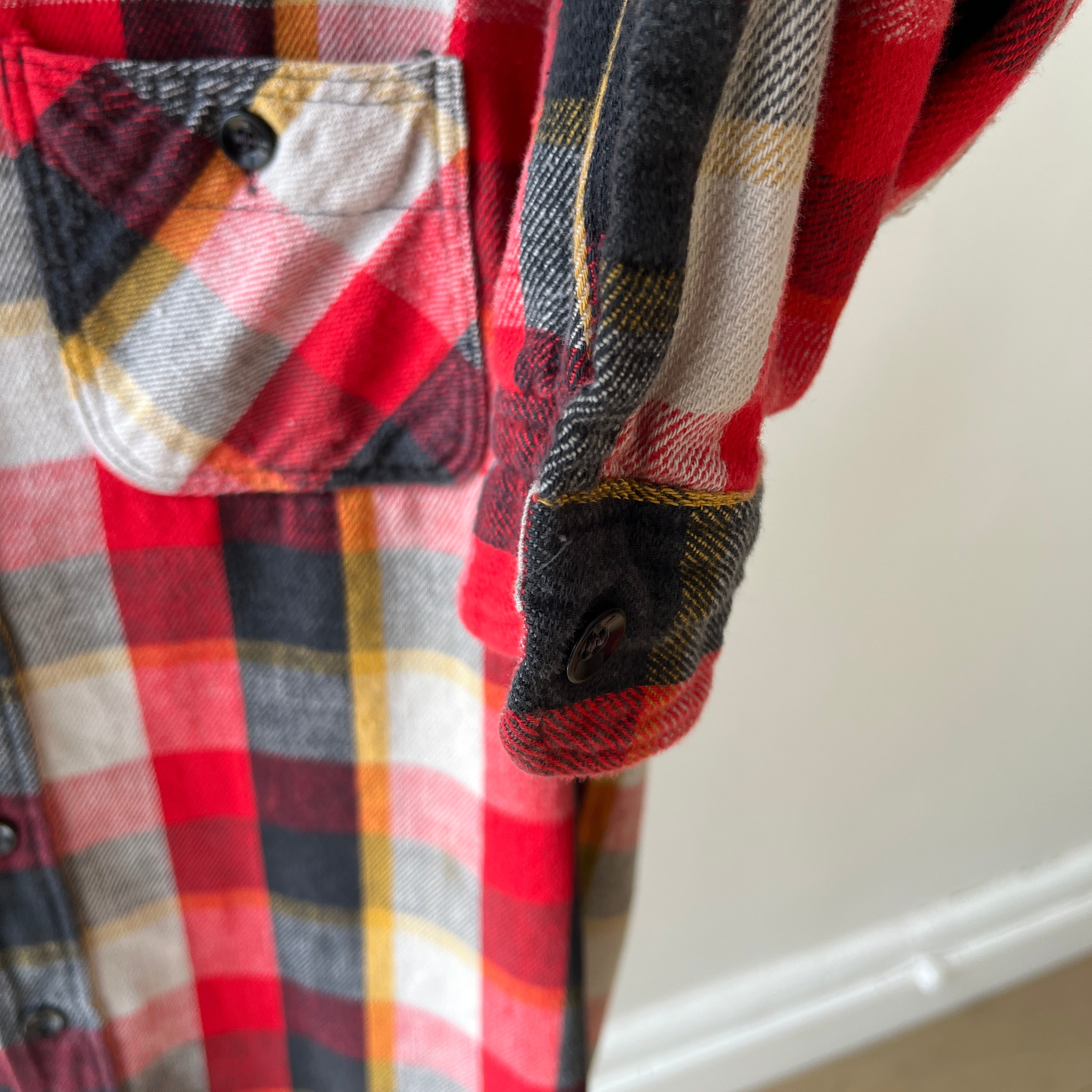 1970/80s Polar Nicely Worn Cotton Flannel