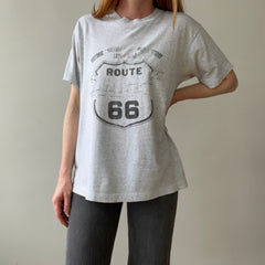 1992 Grey Route 66 T Shirt