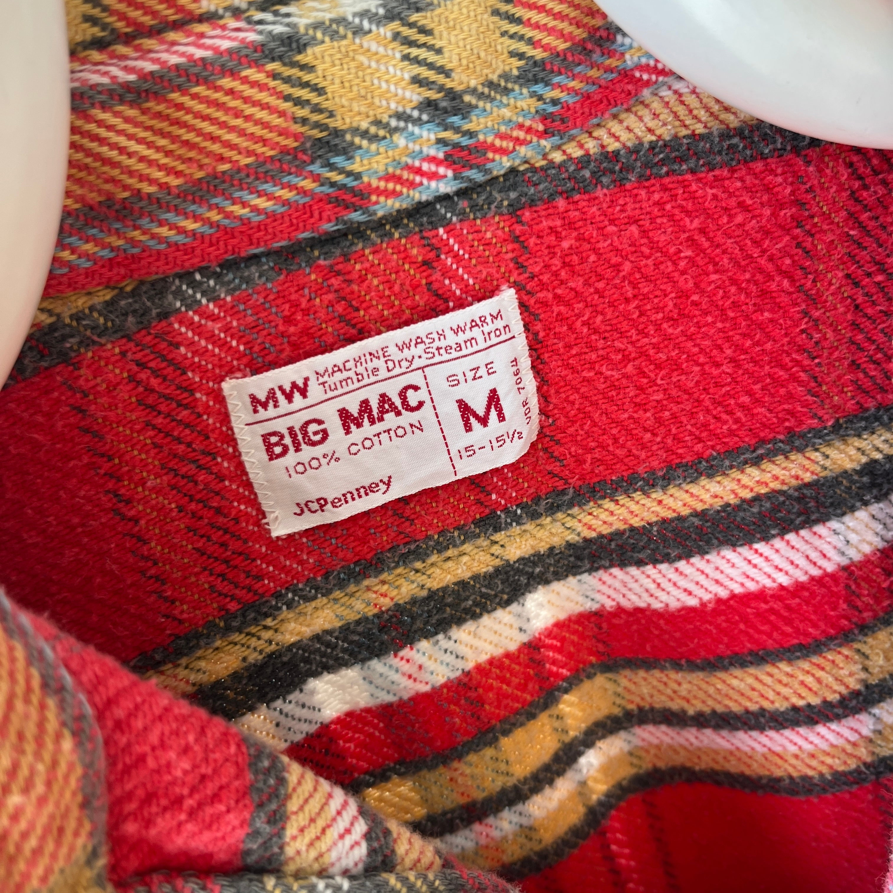 1980s Big Mac Classic Cotton Flannel - IYKYK (and if you don't, that's cool - I'll Keep!)